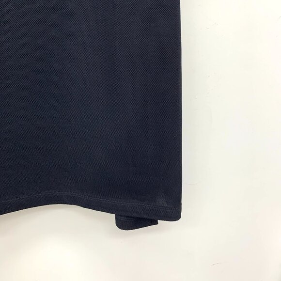 BURBERRY LONDON TB LOGO BLACK COTTON POLO SHIRT SIZE L NEW WITH TAGS - Picture 6 of 8